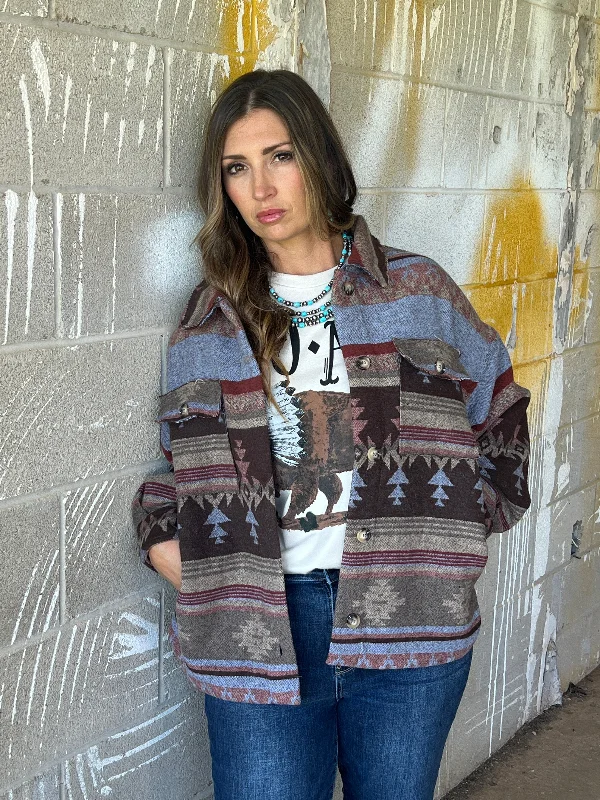 Price Reduction Shacket Style NJ90050
