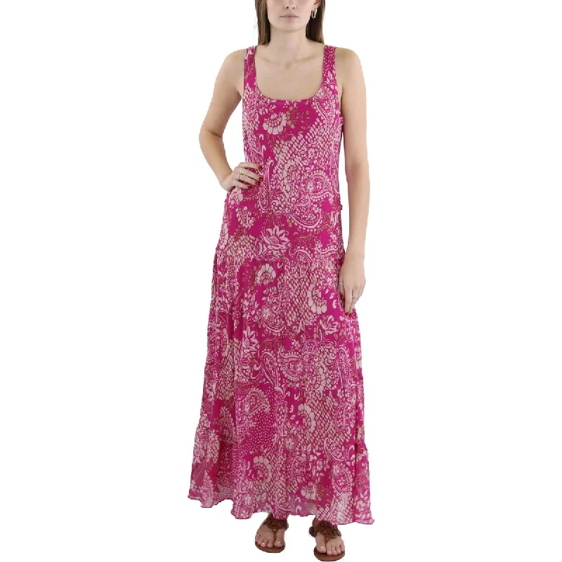 Buy Now Jones New York Womens Printed Long Maxi Dress