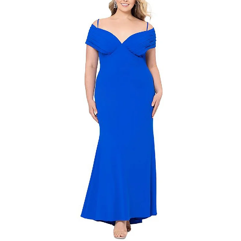 YEAR-End Clearance Betsy & Adam Womens Corset Seamed Formal Evening Dress