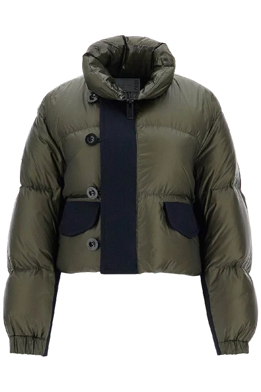 Low Prices Di Pizzo  Short Down Jacket  - Khaki