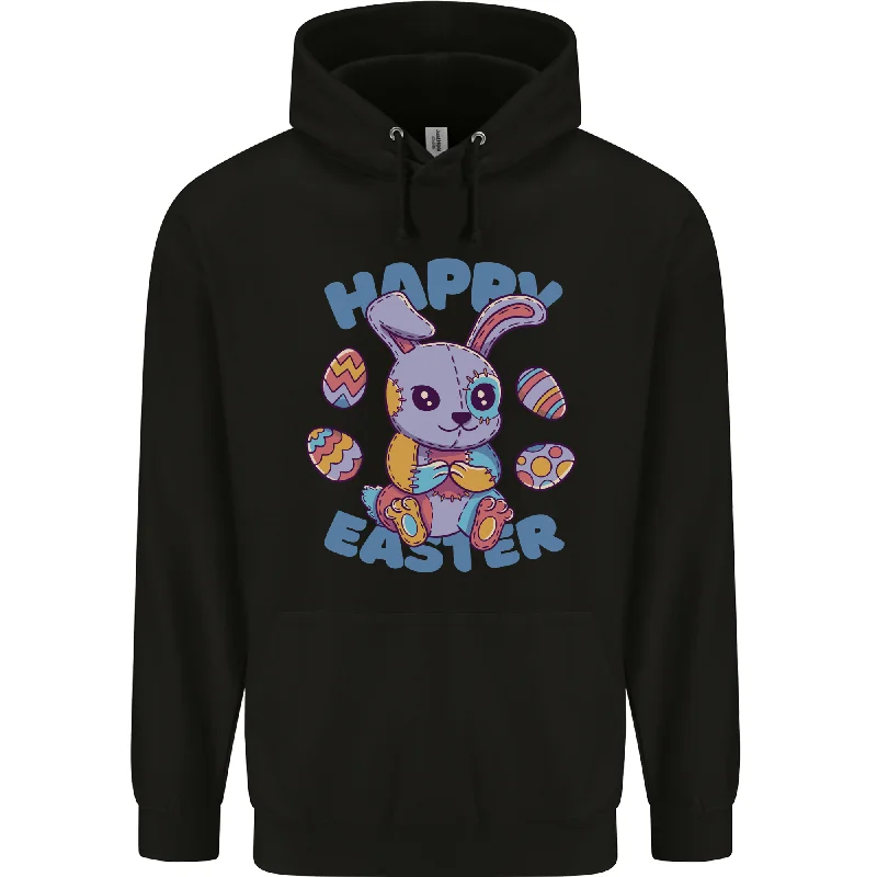 Buy Now Happy Easter Bunny Mens 80% Cotton Hoodie