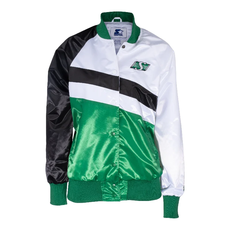 Act Fast Ladies High Post Varsity Jacket
