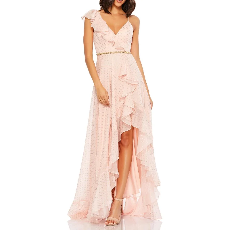 Final Markdown Mac Duggal Womens Embellished Long Evening Dress