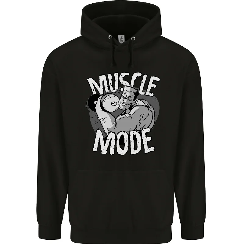 Special Price Gym Muscle Mode Bodybuilding Weightlifting Mens 80% Cotton Hoodie