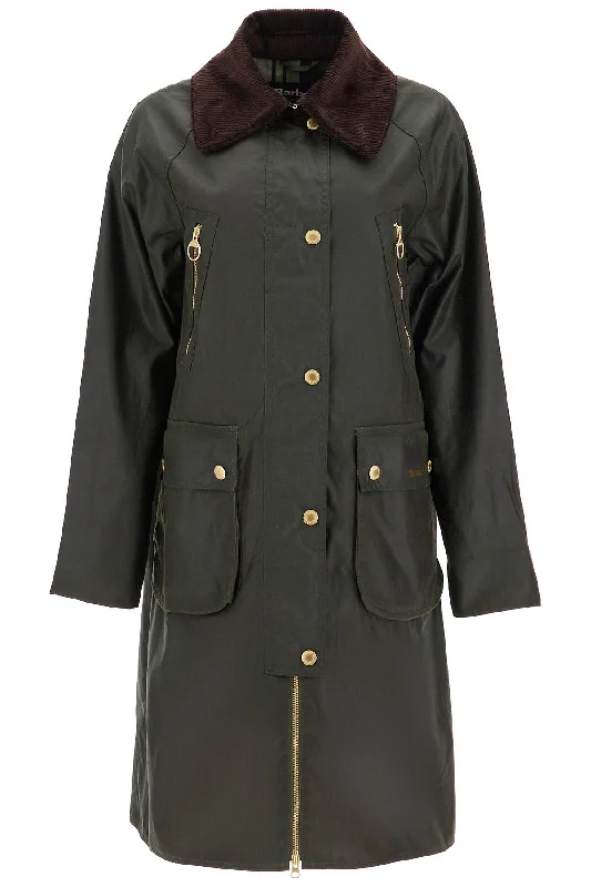 Limited Edition Ebberston Long Waxed  - Green