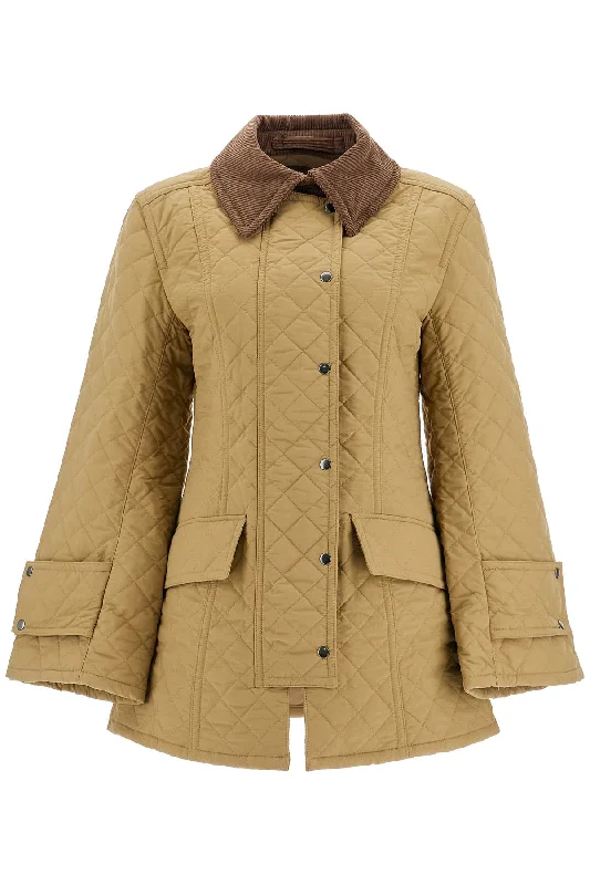 Price Reduction 'wivi' Quilted Jacket  - Beige