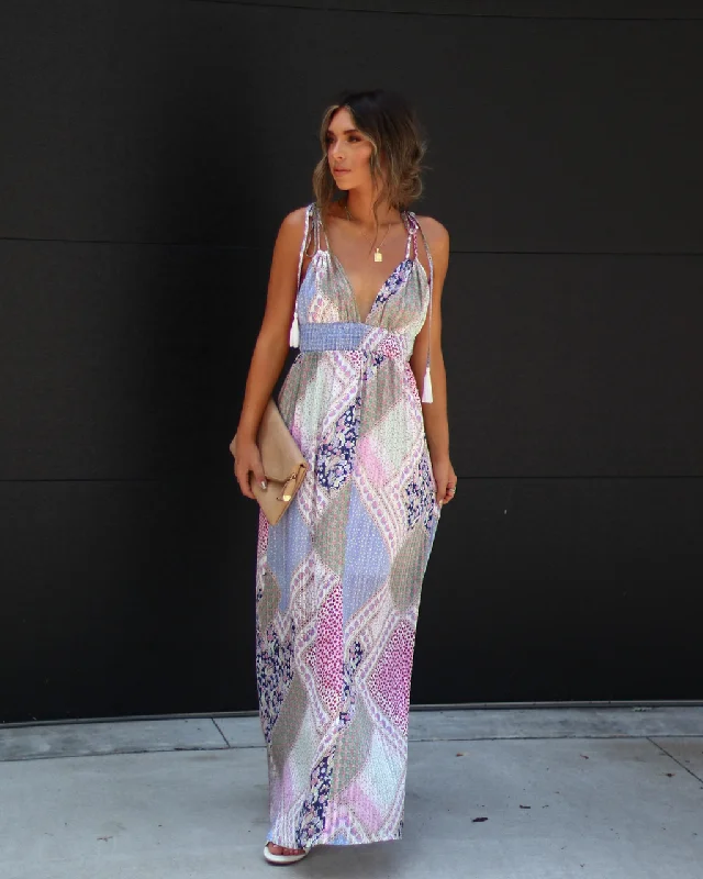 Seasonal Sale Nerissa Printed Maxi Dress