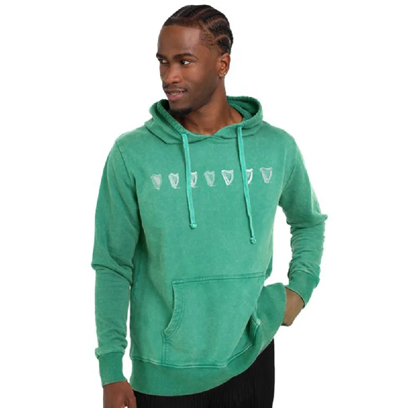 Final Markdown Guinness Green Evolution of The Harp Hoodie