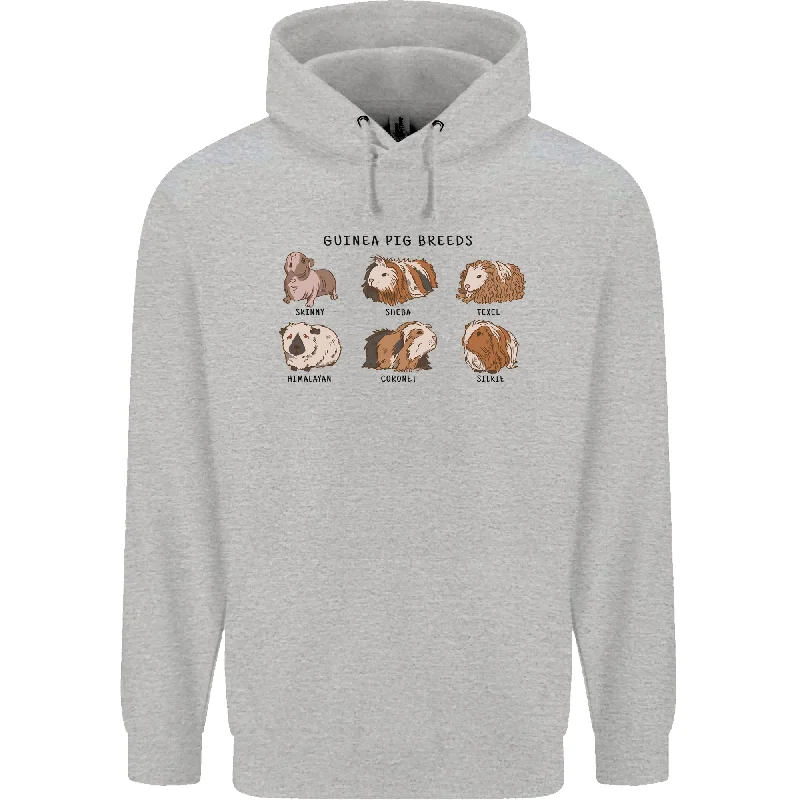 Deal Explosion Guinea Pig Breeds 6 Mens 80% Cotton Hoodie