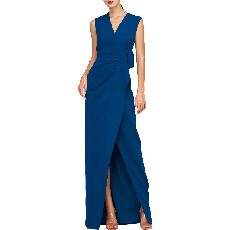 Unbeatable Prices Kay Unger New York Womens Ruffled Long Evening Dress