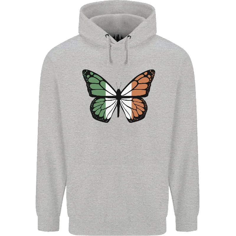 Doorbuster Deal Irish Butterfly Ireland Ire Mens 80% Cotton Hoodie