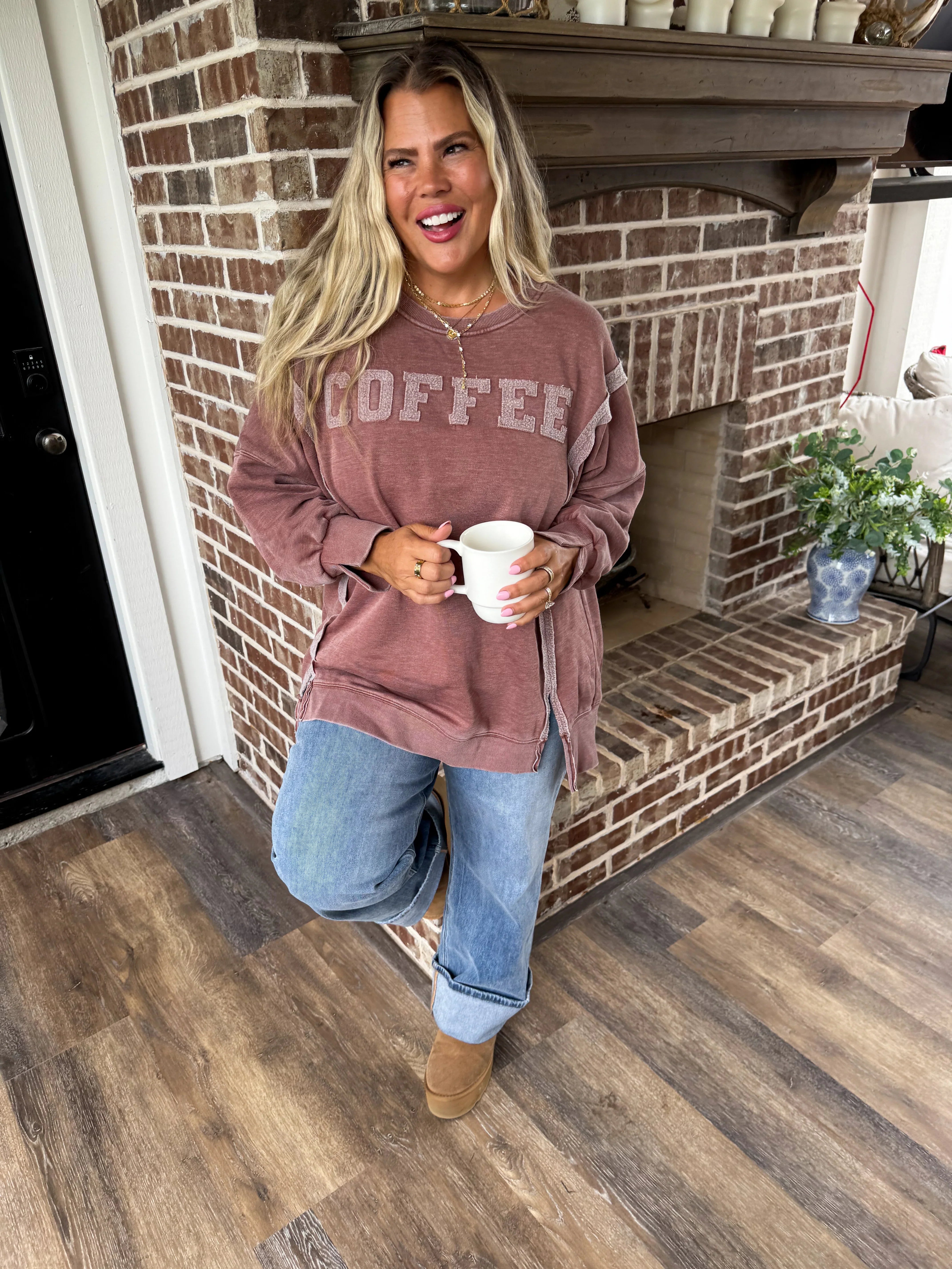 Exclusive Offers PRE-ORDER: Coffee Lovers Classic Crew Sweatshirt - Blakeley