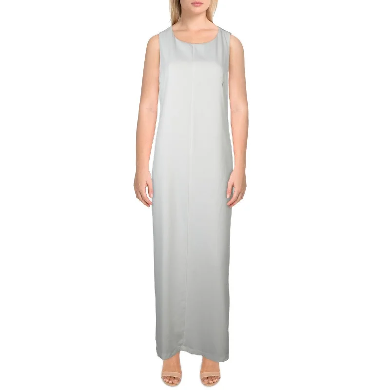 Deal Mania CeCe Womens Bow Jewel Neck Maxi Dress