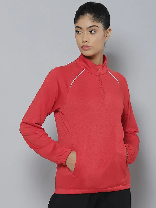 Clearance Event Alcis Women Red Sweatshirt