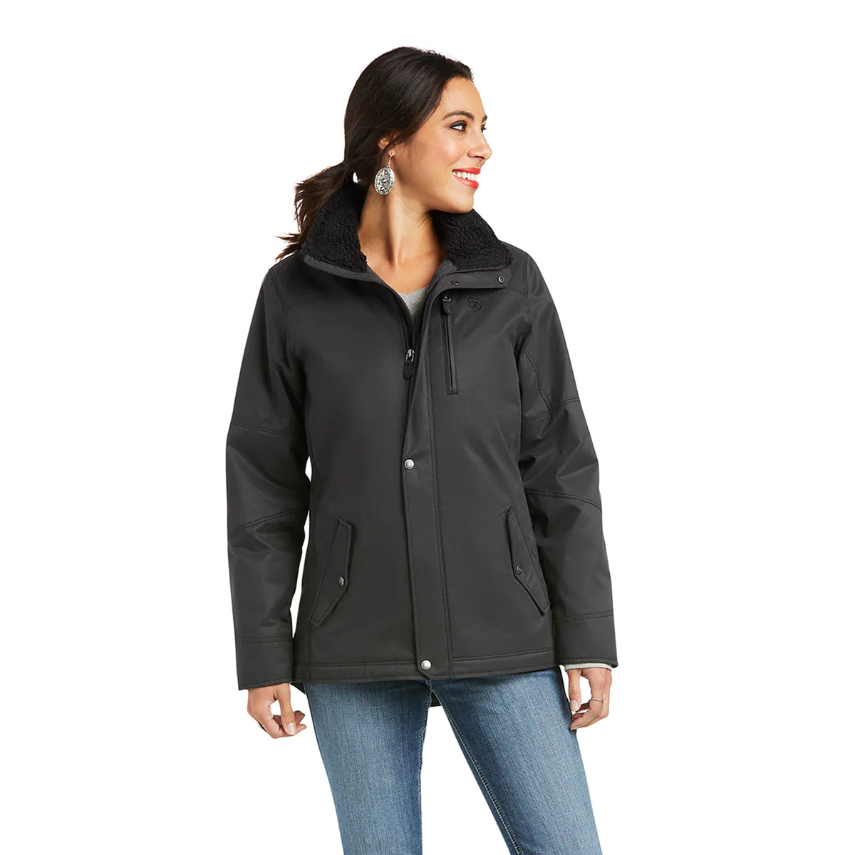 Low Prices Ariat Womens R.E.A.L Grizzly Jacket | Phantom