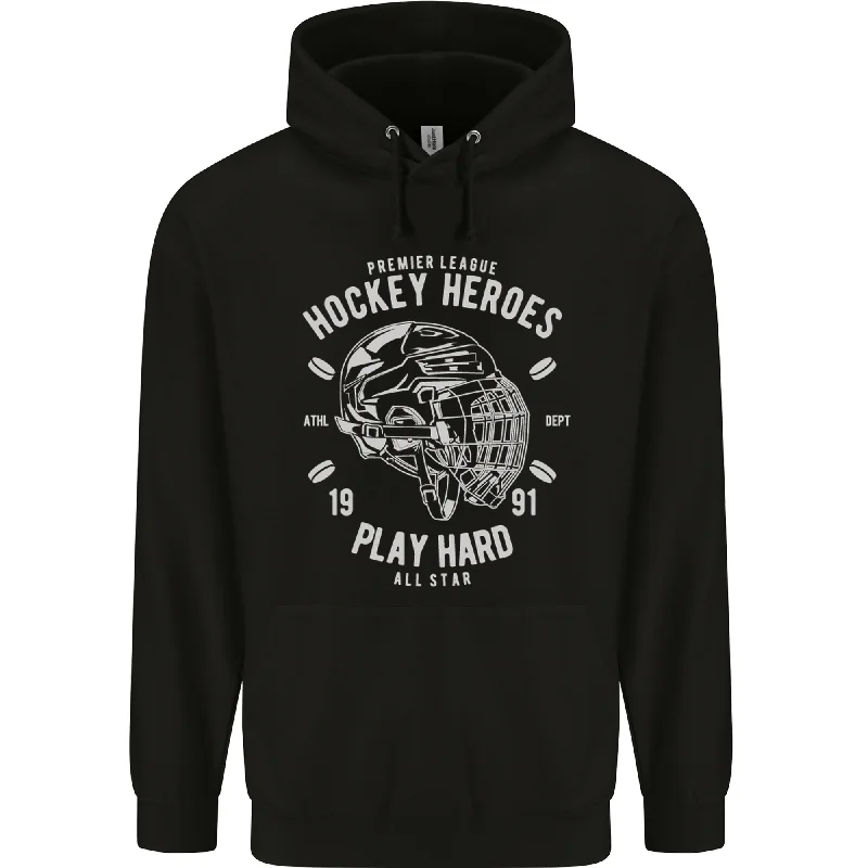 Inventory Reduction Hockey Heroes Street Ice Mens 80% Cotton Hoodie