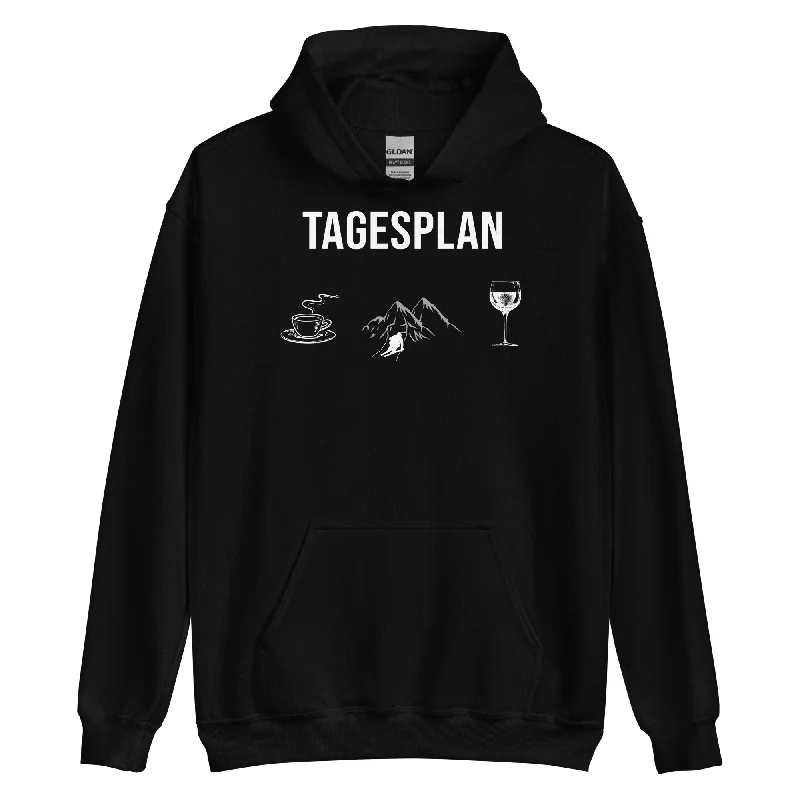 Massive Deals Tagesplan Kaffee, Ski und Wein - Unisex Hoodie