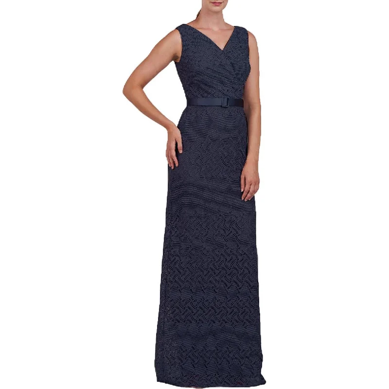 Special Price Kay Unger New York Womens Lace Long Evening Dress