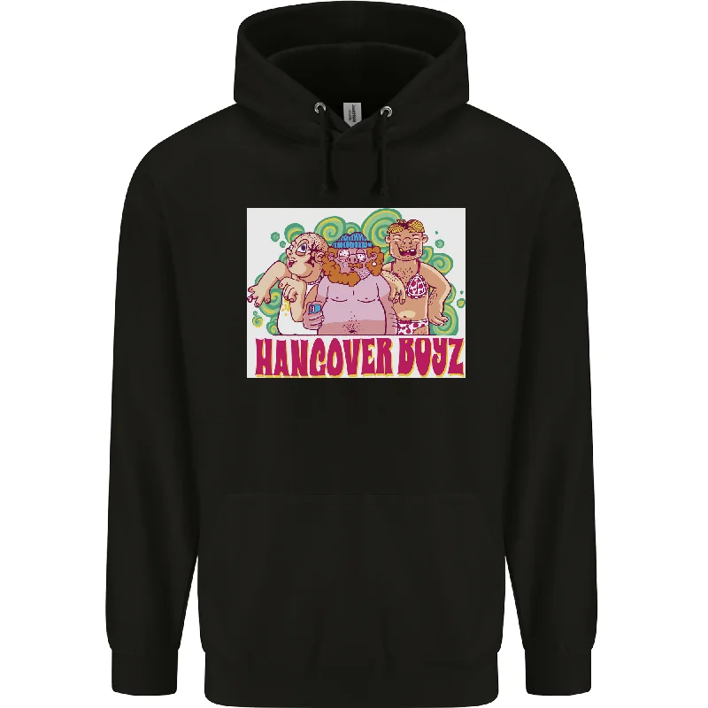 Online Specials Hangover Boyz Stag Do Doo Funny Beer Mens 80% Cotton Hoodie