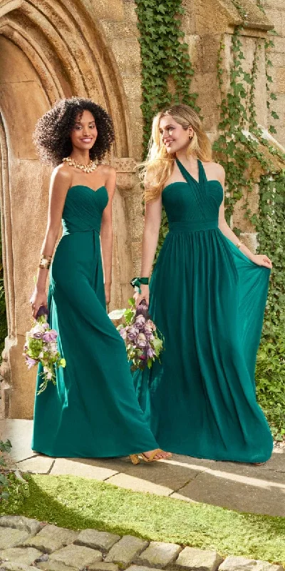 Extra Savings Tie Neck Halter Dress - Missy
