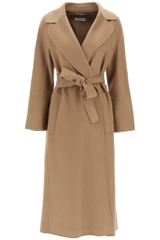 Exclusive Offers Elisa Coat In Virgin Wool  - Beige