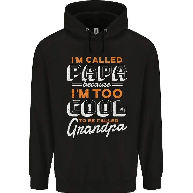 Value Deals Grandparents Day I'm Called Papa Mens 80% Cotton Hoodie