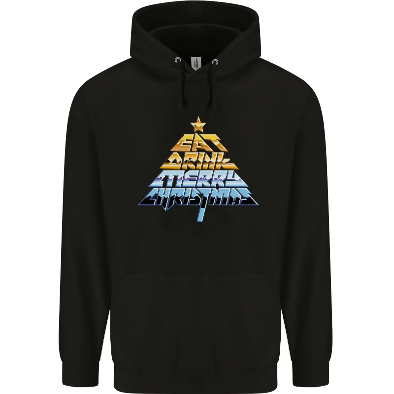 Time-Limited Offer Heavy Metal Christmas Rock Music Xmas Mens 80% Cotton Hoodie