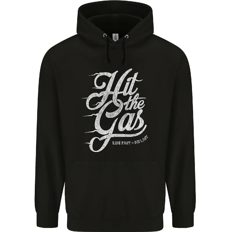 Seasonal Clearance Hit the Gas Motorcycle Biker Car Enthusiast Mens 80% Cotton Hoodie Seasonal Clearance Hit the Gas Motorcycle Biker Car Enthusiast Mens 80% Cotton Hoodie