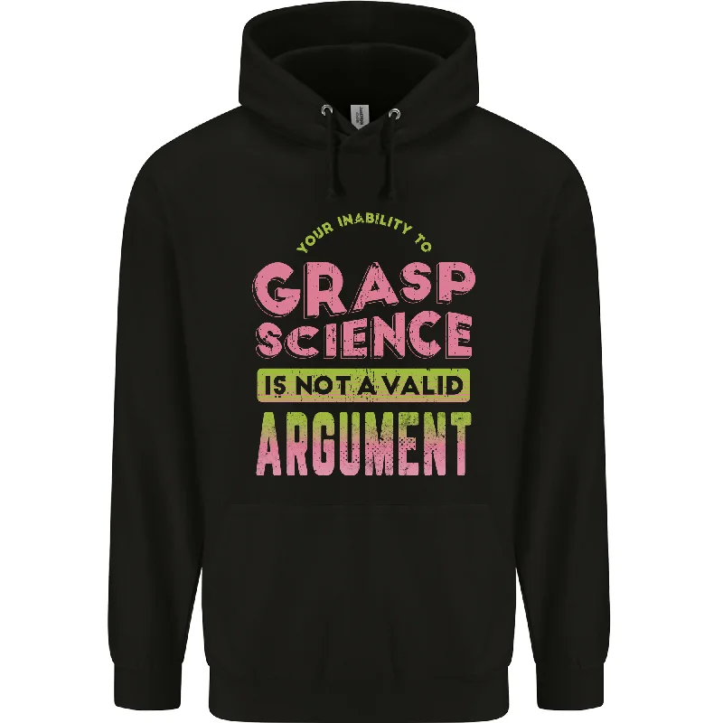Limited Time Offer Grasp Science Funny Geek Nerd Physics Maths Mens 80% Cotton Hoodie