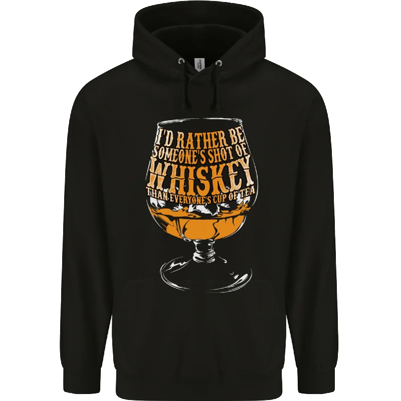 Take Advantage Id Rather Be Someones Whiskey Funny Mens 80% Cotton Hoodie