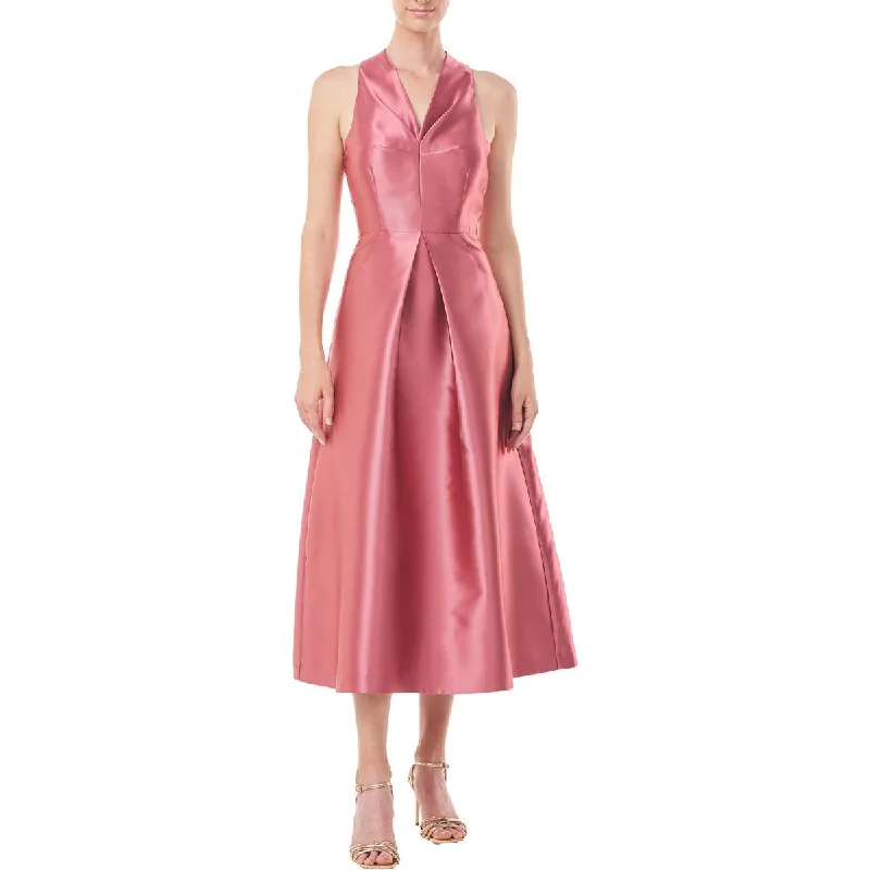 Reduced Prices Kay Unger New York Womens Plus Pleated Sleeveless Evening Dress