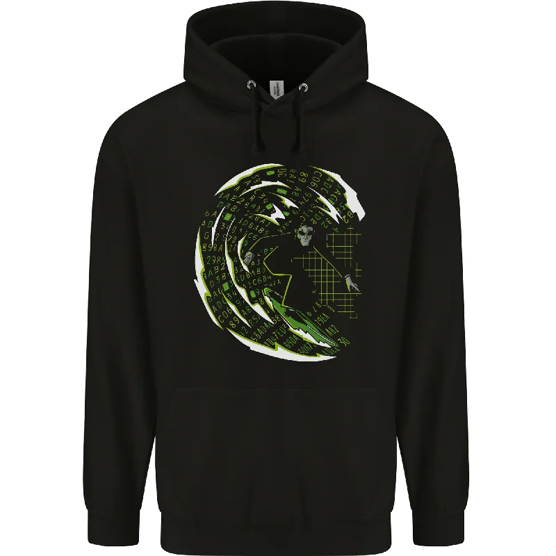 Members Only Internet Surfer Funny IT Tecky Teck Geek Nerd Mens 80% Cotton Hoodie