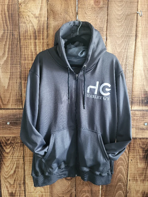 Online Exclusive GREY ZIP UP HOODIE ONLY