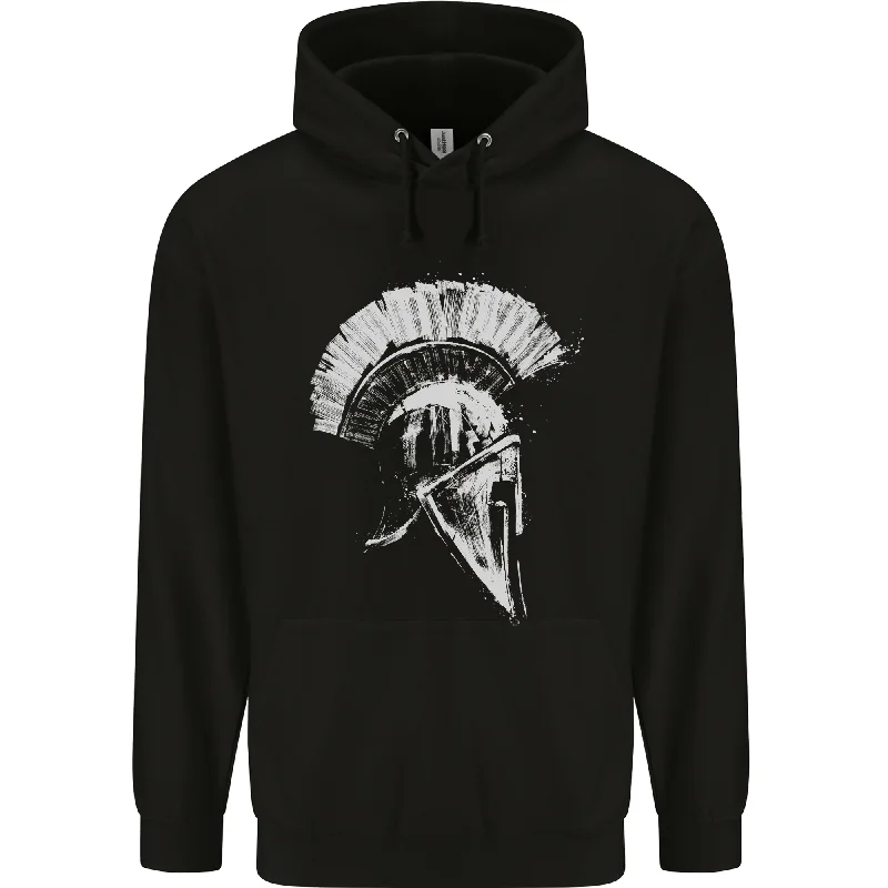 Hot Deal Greek Roman Spartan Helmet Gym Bodybuilding Mens 80% Cotton Hoodie