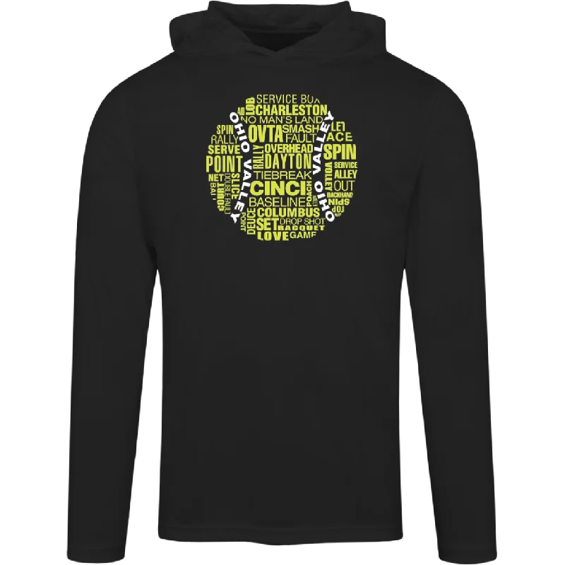 Instant Discount OVTA Tennis Ball High-Performance Super Lite Hoodie