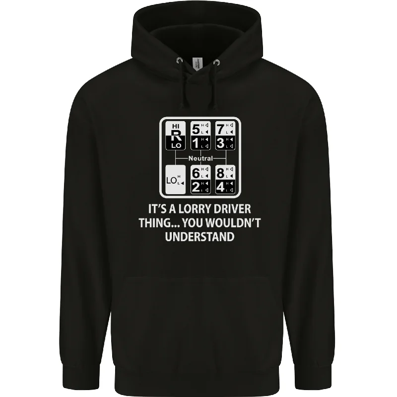 Blowout Sale Its a Lorry Driver Thing Funny Truck Trucker Mens 80% Cotton Hoodie