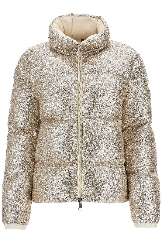 Final Clearance Short Anternes Down Jacket  - Gold