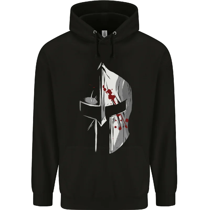 TIME-Limited Offer Gym Training Top Spartan Helmet MMA Mens 80% Cotton Hoodie