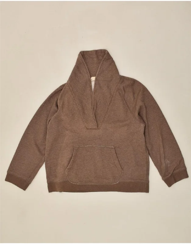 Sale Event J. CREW Womens Sweatshirt Jumper UK 18 XL Brown Cotton