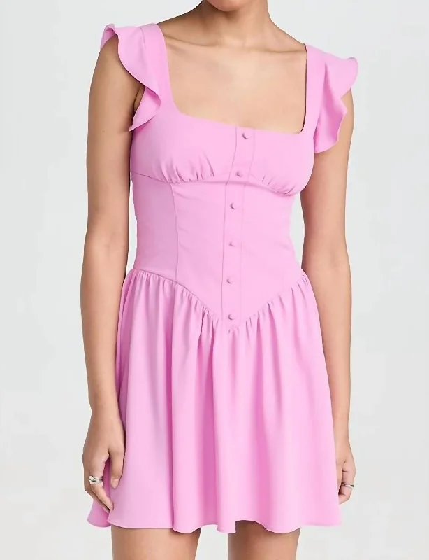 Value Deals Holland Dress In Carnation