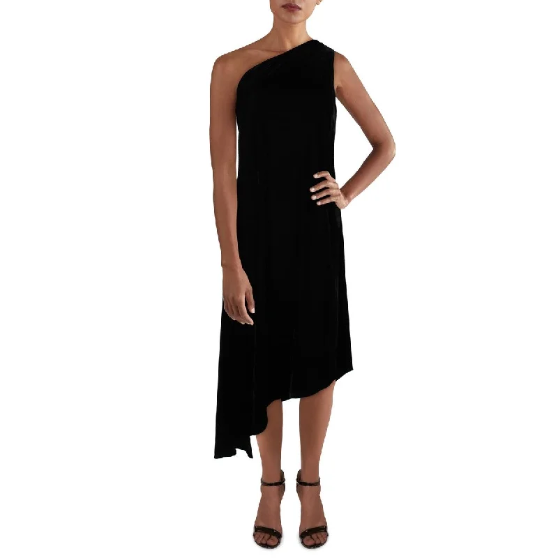 Incredible Offers Laundry by Shelli Segal Womens One Shoulder Long Maxi Dress