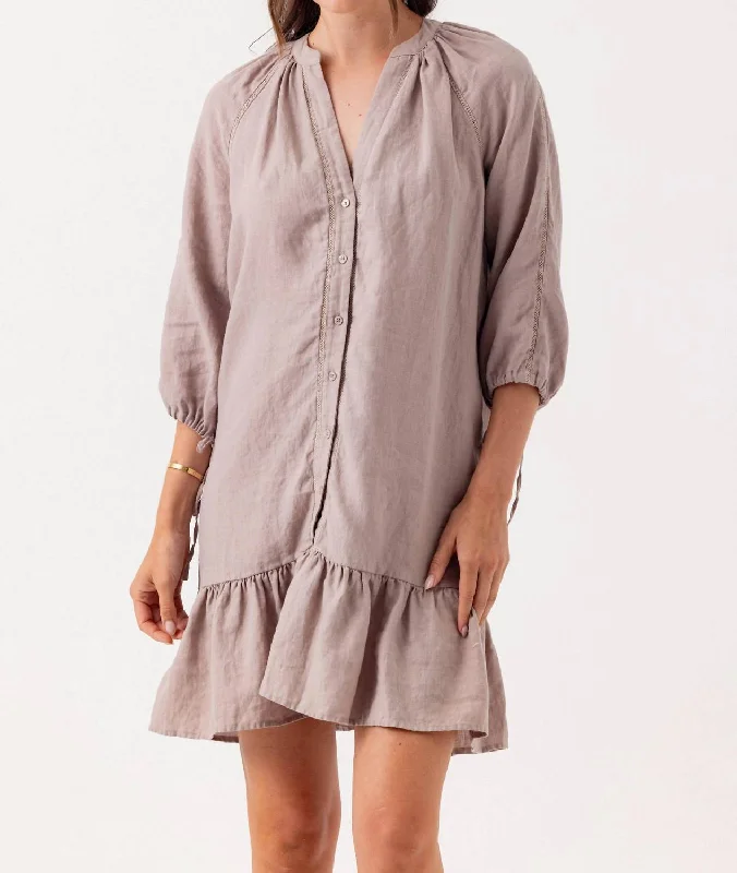 Holiday Sale Telsie Dress In Stone