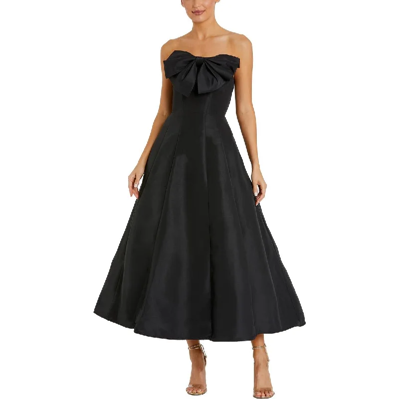 Exclusive Offers Mac Duggal Womens Taffeta Strapless Cocktail And Party Dress