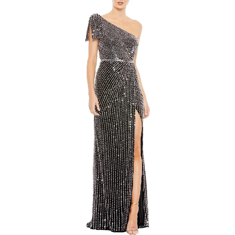 Fantastic Offers Mac Duggal Womens Embellished One Shoulder Evening Dress