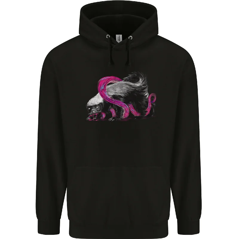 Price Fest Honey Badger Mens 80% Cotton Hoodie