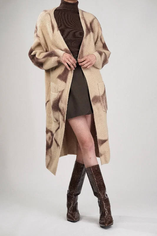 Bargain Prices Espresso Wrap Long Cardigan