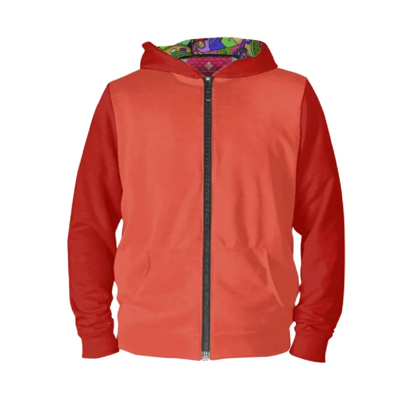 Extra Discounts Eranas Color Block Polar Fleece Hoodie Zip Jacket