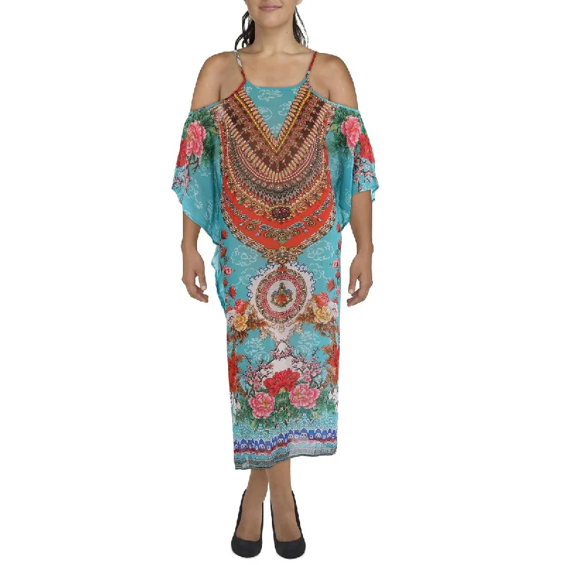 Reduced Prices White Mark Womens Embellished Long Maxi Dress
