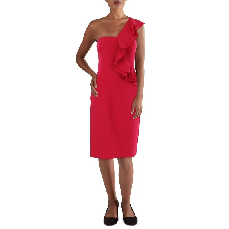 Daily Specials Laundry by Shelli Segal Womens Knit One Shoulder Cocktail And Party Dress