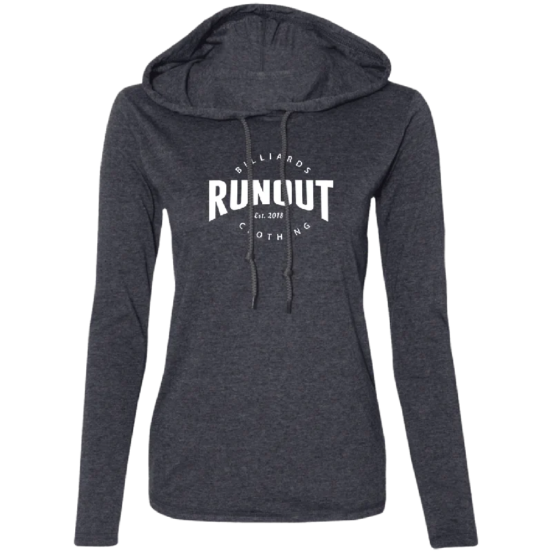 Huge Discounts Runout Billiards Clothing - Ladies' LS T-Shirt Hoodie